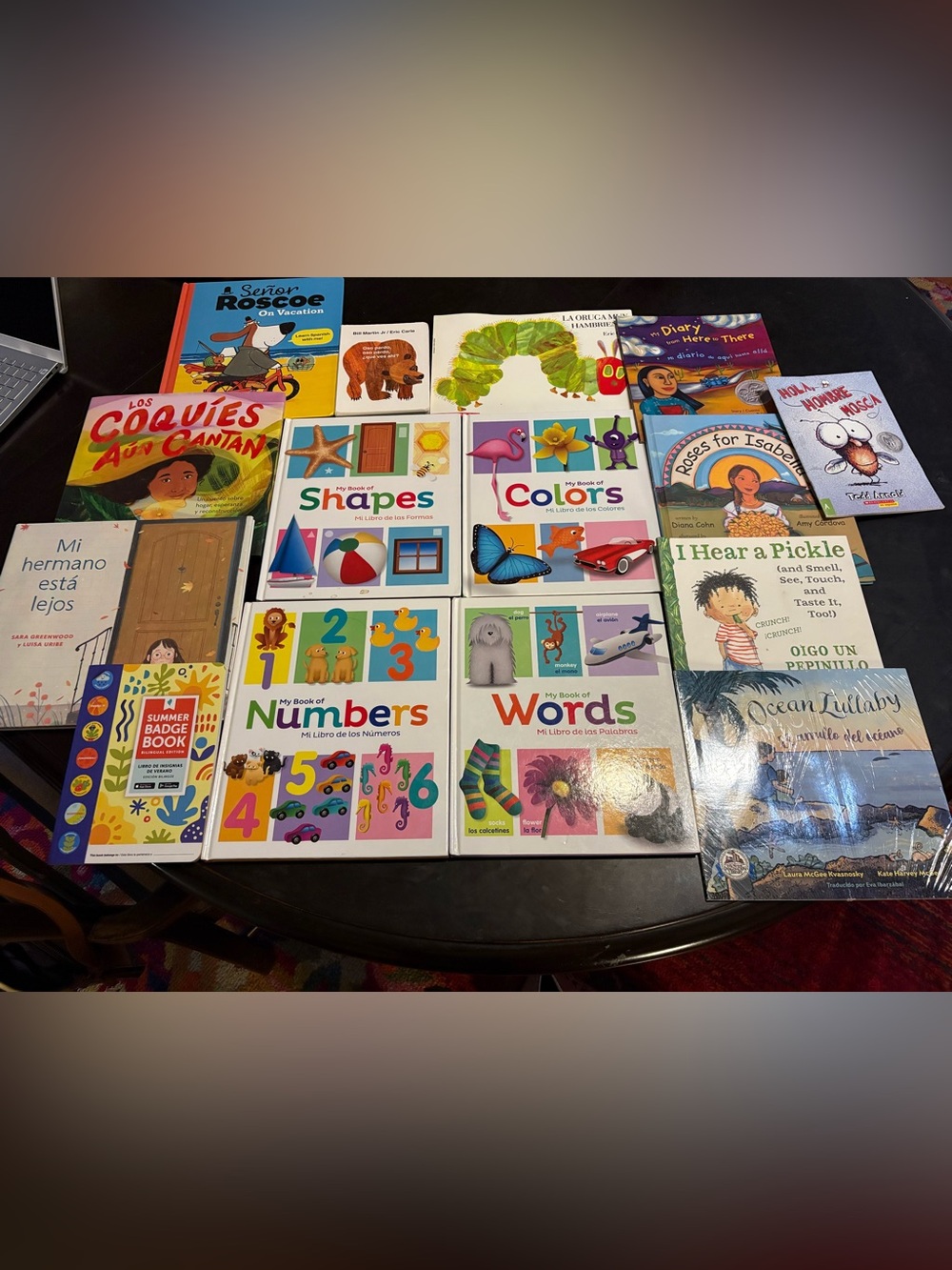 ESL Children’s Book lot, Spanish/English including Eric Carle, Various Others!